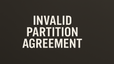📄 النص البديل (alt text): صورة تحتوي على عبارة "اتفاق قسمة غير صحيح" باللغة الإنجليزية بخط واضح على خلفية داكنة.